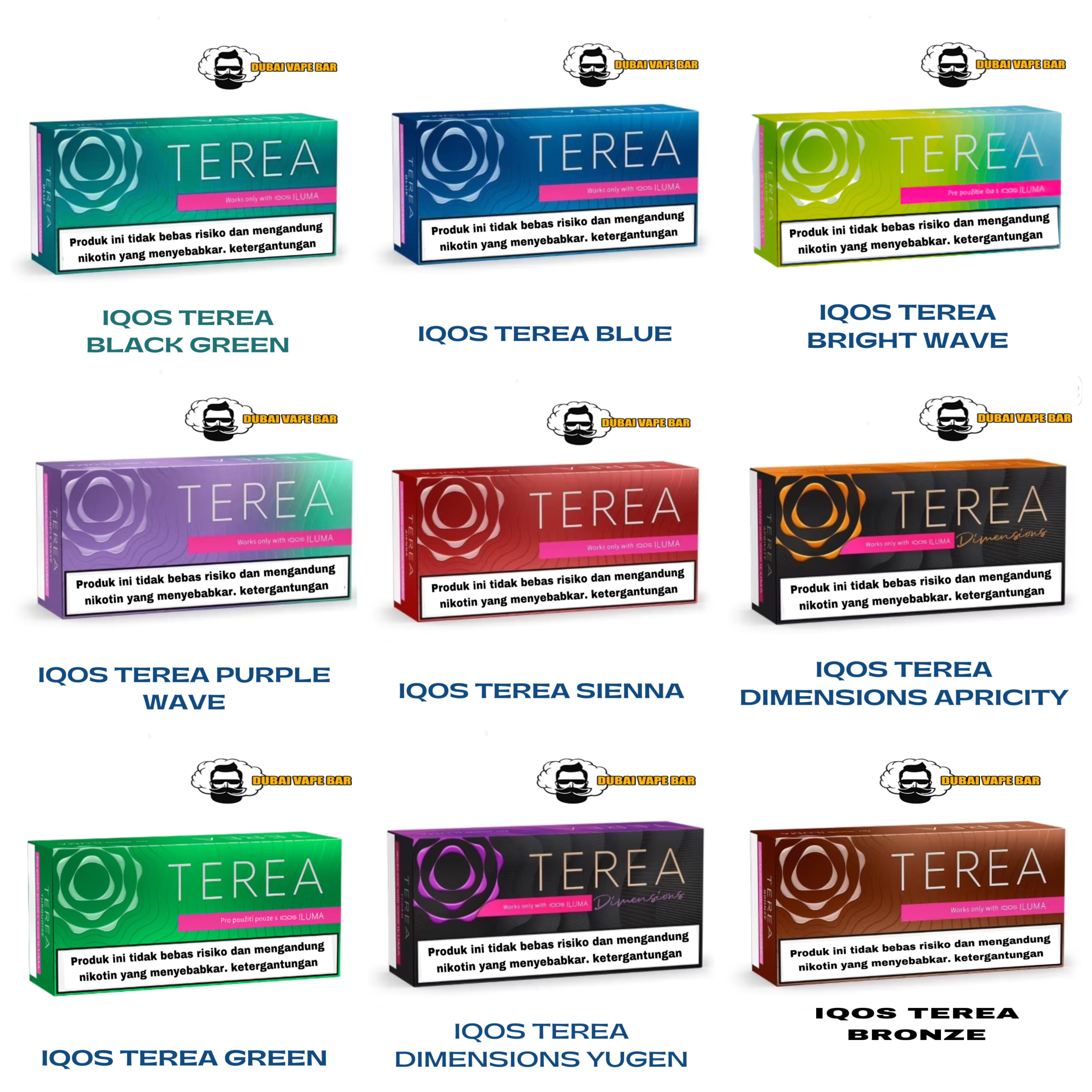 TEREA HEETS STICK FOR IQOS ILUMA( Indonesian - Dubai Vape Bar